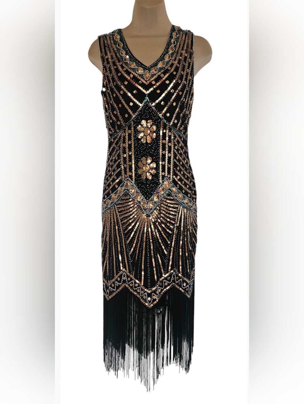 Babeyond 1920 Flappers Fringe Dress